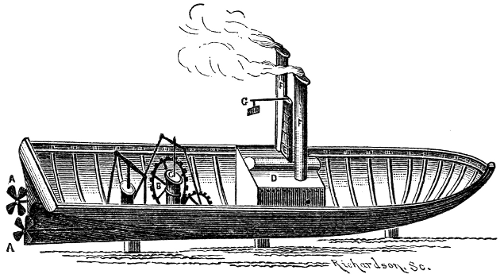 Stevens's Twin-Screw Steamer