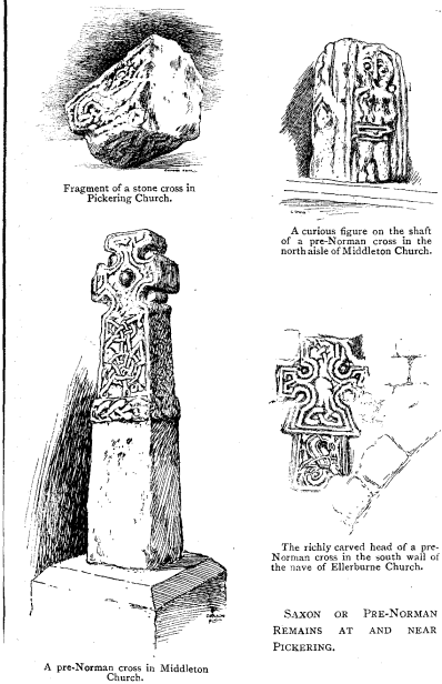 Saxon or Pre-Norman Remains at and near Pickering.