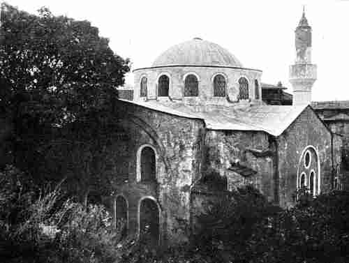 S. Mary Diaconissa. View of the North-west Side, taken from the Aqueduct of Valens.