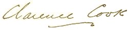 Signature of the author.