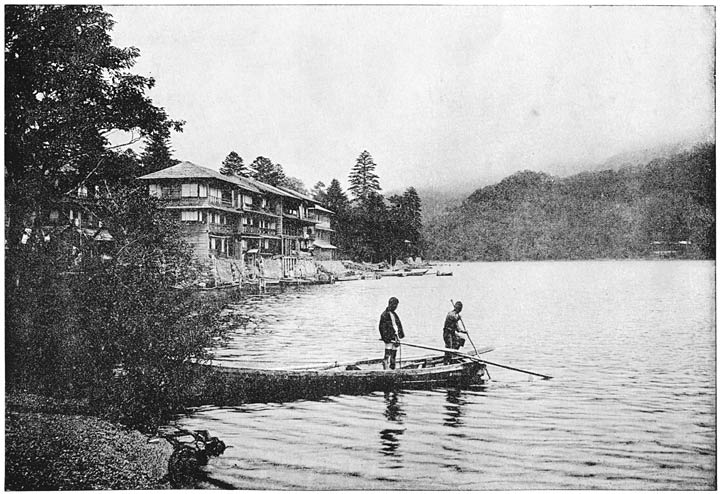 Het meer Churenji bij Nikko.