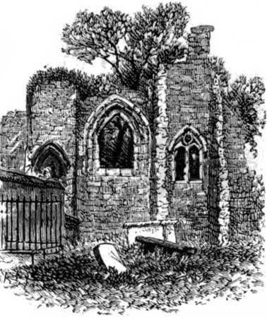 RUINS OF ST. JOHN'S CHAPEL.