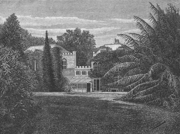 FARRINGFORD, TENNYSON'S RESIDENCE.