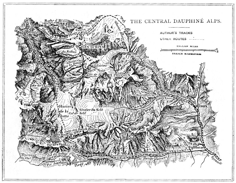 CENTRAL DAUPHINÉ ALPS.