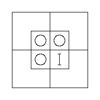 Diagram representing all m are x prime